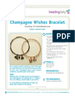 Champagne Wishes Bracelet: Library