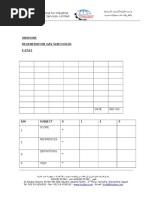 Vessel Inspection Procedure