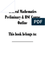 Gen Maths Info Booklet