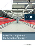 Electrical Component For Railways Industry