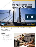 OpenSAP BWHANA1 Week 3 Data Consumption and Analysis