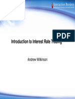 Introduction To Interest Rate Trading: Andrew Wilkinson