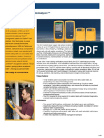 Datasheet: Dsx-5000 Cableanalyzer™: Get Ready To Overachieve