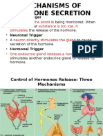 In The Blood Substance Is Too Low, It Stimulates Neuron Directly Stimulates The Gland