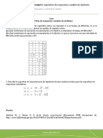 Caso. Superficie de Rewespuesta y Análisis de Atributos