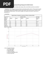 Experiment Design Diagram For Bottle Rockets