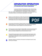 Operation of 2 & 3 Phase-Separators