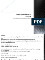 Materials and Energy Balance - Course 4 Charge Calculations Continued PDF