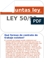 Preguntas Ley 50