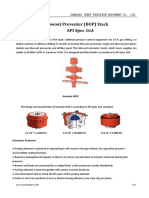 Blowout Preventer (BOP) Stack API Spec 16A: Shanghai Sunry Petroleum Equipment Co., LTD