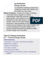 Topic 8.2 - Thermal Energy Transfer