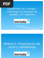 Liderazgo en Tiempos de Cambio