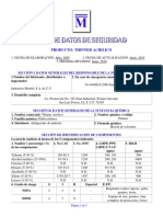 Thinner Acrilico - Hds