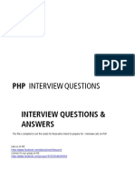 001 PHP Interview