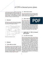 Application of CFD in Thermal Power Plants