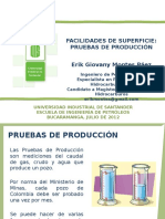 Pruebas de Producción