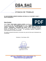 Certificado Muestra