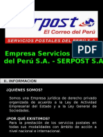 Eval. Plan Estrategico Serpost