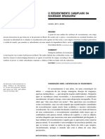 KEHL, Maria Rita. O Ressentimento Camuflado Da Sociedade Brasileira