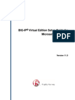 Big-Ip Virtual Edition Setup Guide For Microsoft Hyper-V