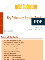 Capital Budgeting - December 2015