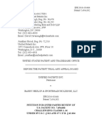 Unified Patents Inc. v. Sportbrain Holdings, LLC IPR2016-01464 (July 22, 2016)