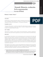 El Laberinto Estatal Historia, Evolución y Conceptos de La Contratación Administrativa en El Perú - Richard Martin Tirado PDF