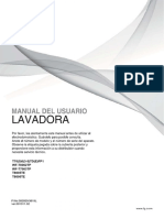 Manual Lavadora Wf-t8062tp