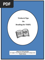 Tips Tricks On Reading 2014