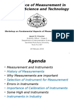 Fundamental Aspects of Measuring Instruments