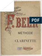 Méthode Complète de Clarinette - F.BEER