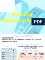 Making Measurements