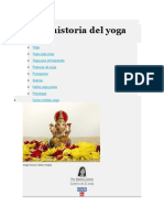 Breve Historia Del Yoga