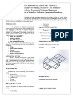 Design Report of A Go Kart Vehicle