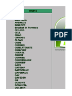 Excel Formula Description and Exemple