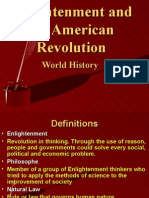 Enlightenment and The American Revolution