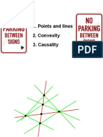 Points and Lines 2. Convexity 3. Causality