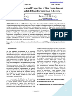 Physical and Chemical Properties of Rice Husk Ash and Ground Granulated Blast Furnace Slag - A Review