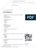 NDT Question and Answer - UT Level 1 Sample Question Set 1 PDF