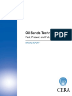 Oil Sands Technology Past Present and Future