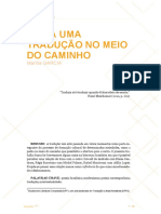 "Tinha Uma Tradução No Meio Do Caminho", de Marília Garcia