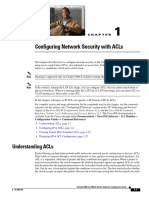 Configuring Network Security With Acls