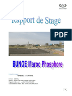 Rapport de Stage OCP Maroc Phosphore