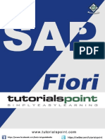 Sap Fiori Tutorial