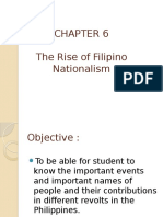 The Rise of Filipino Nationalism