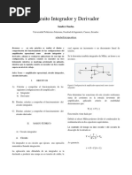 Practica Circuito Integrador y Derivad PDF