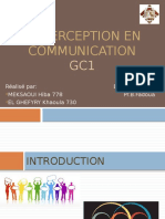 La Perception en Communication