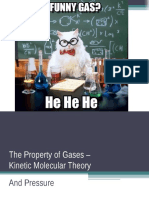 Kinetic Molecular Theory