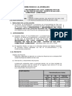 Informe Tecnico SNIP Comisaria