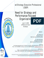 1) Strategy & Performance Focused Organization PDF